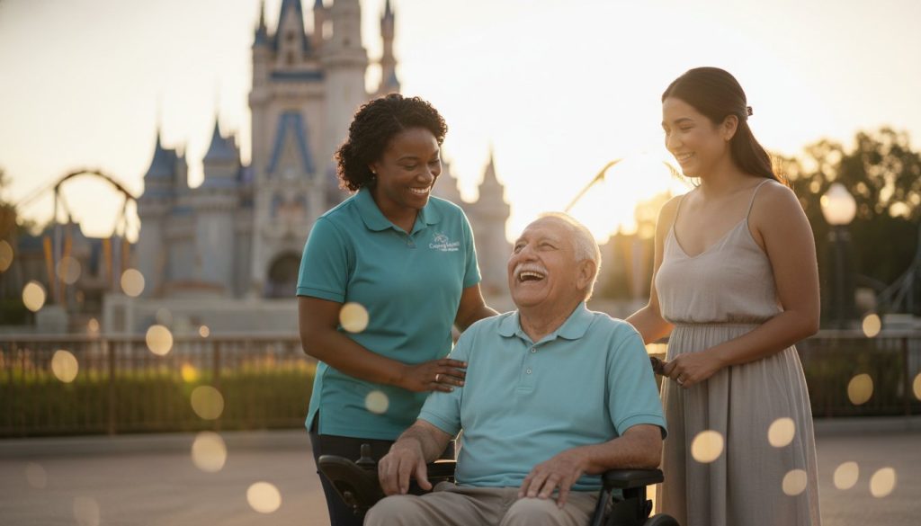 Caregiver for Disabled Theme Park Visitor: A Guide to Stress-Free Orlando Magic