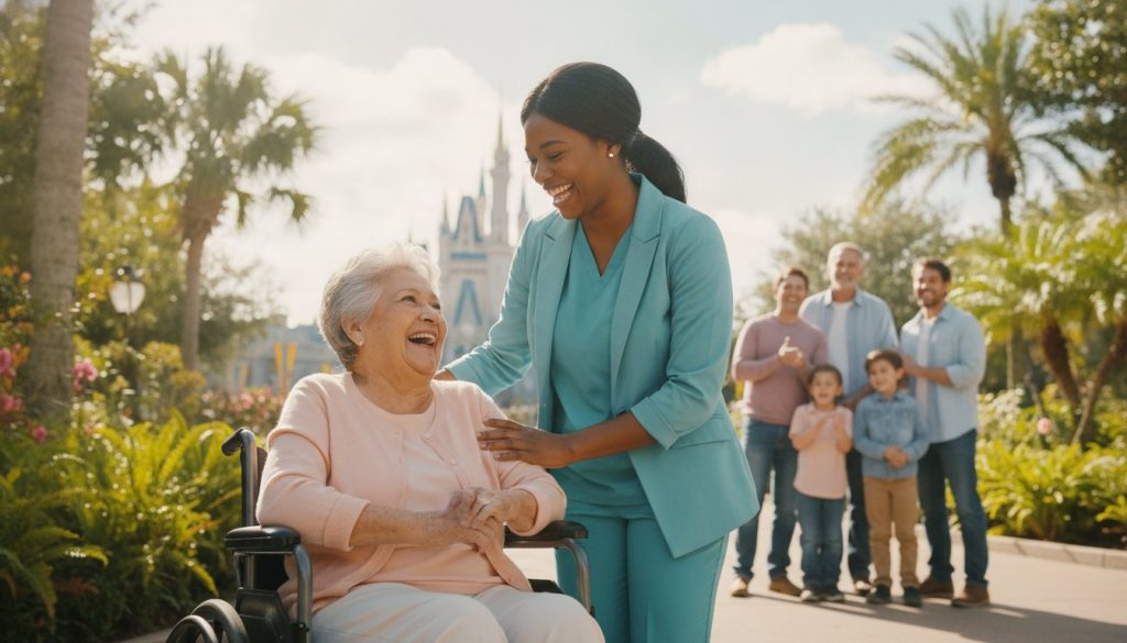 Disney World Senior Companion: Professional Support for Magical Family Memories