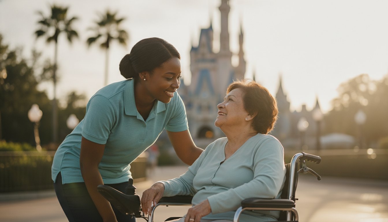 Orlando Theme Park Caregiver: Inclusive Travel 2026